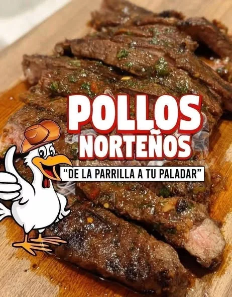 Carne asada al carb&oacute;n de Pollos Norte&ntilde;os