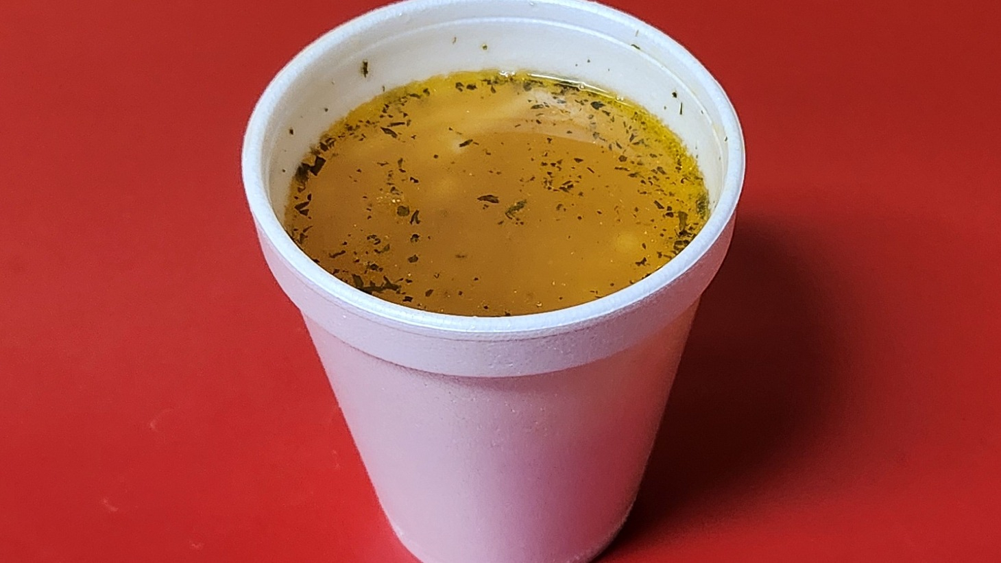Sopa de fideo casera